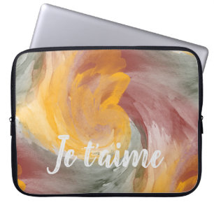 Funda Para Portátil En el amor Las aguas del otoño de Francia Paint Sw