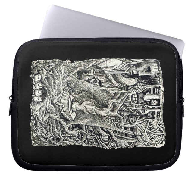 Funda Para Portátil En el sótano (Frente)