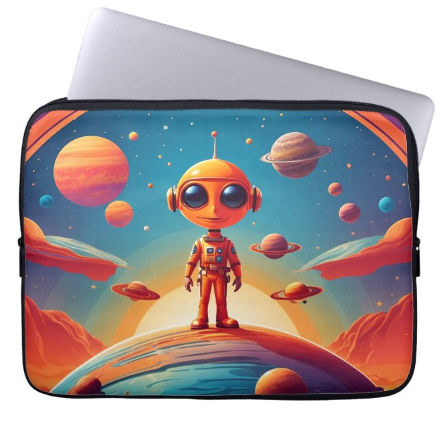 Funda Para Portátil En la cima del mundo | (Frente)
