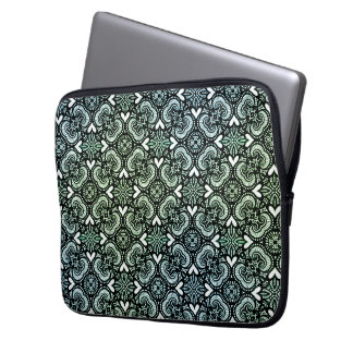 Funda Para Portátil Encaje de Arcoíris y Corazones