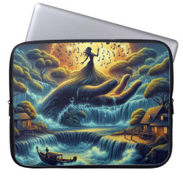 Funda Para Portátil Encantadora Serenade de la Luna
