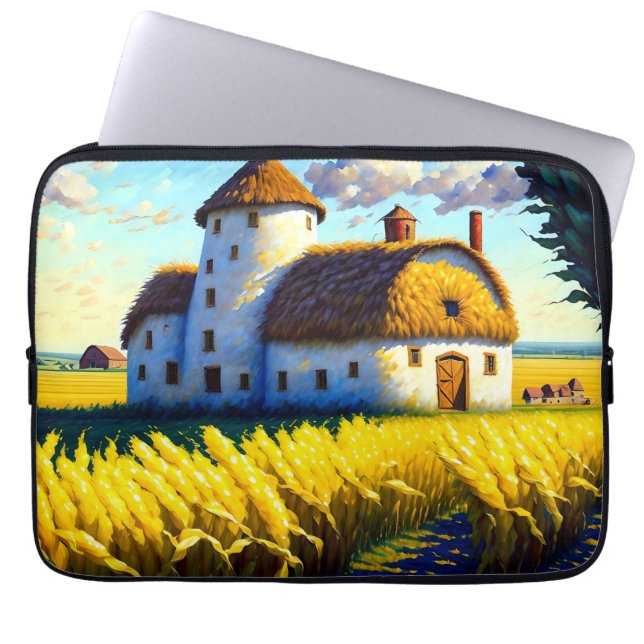 Funda Para Portátil Encantadora Vida Simple (Frente)