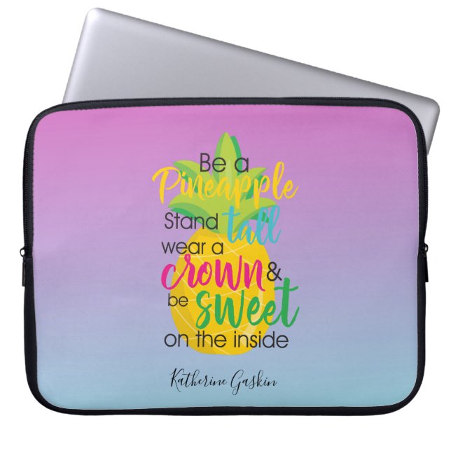 Funda Para Portátil Encanto de la piña de bonito (Frente)