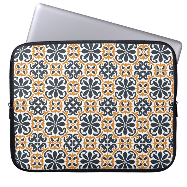 Funda Para Portátil Encanto de mosaico mediterráneo (Frente)