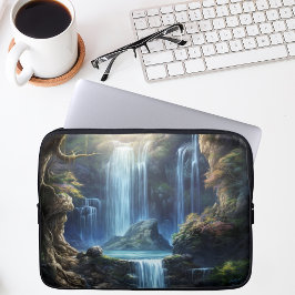 Funda Para Portátil Enchanted Fantasy Waterfall Dreamscape 