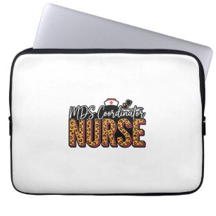 Funda Para Portátil Enfermera Coordinadora de MDS Diseño de Camiseta d
