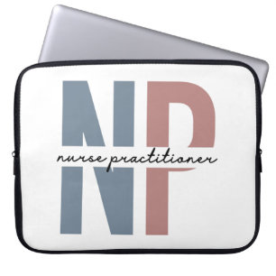 Funda Para Portátil Enfermera Profesional Enfermero de enfermería NP