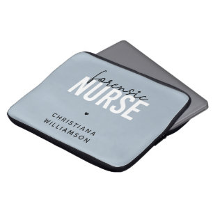 Funda Para Portátil Enfermero forense personalizado Regalos de Enfer