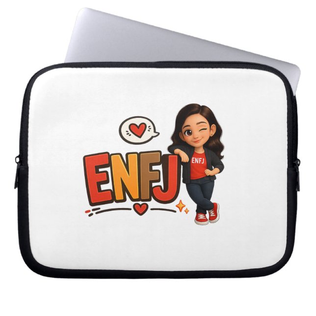 FUNDA PARA PORTÁTIL ENFJ (Frente)