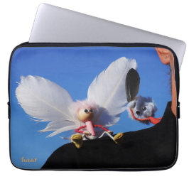 Funda Para Portátil Engel fubby op mijn schouder met uitdagend Monster