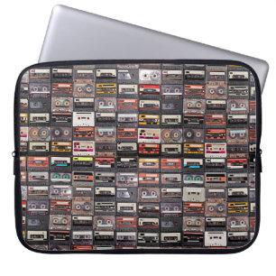Funda Para Portátil Enorme colección de cintas de audio