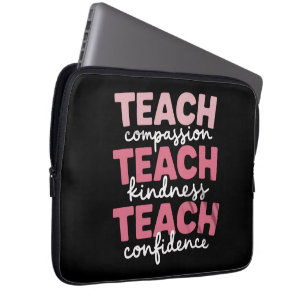 Funda Para Portátil Enseñar linda vida de maestro educación inspiracio