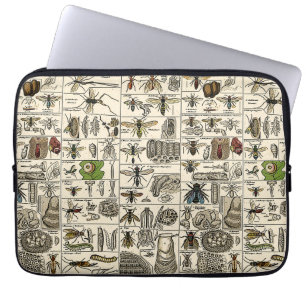 Funda Para Portátil Entomología del vintage