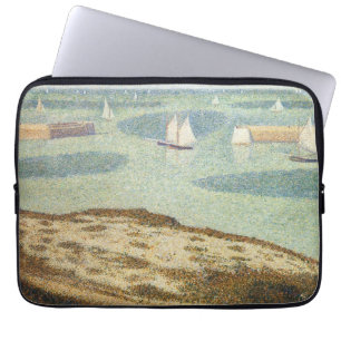 Funda Para Portátil Entrada al Puerto de Georges Seurat, Arte Antiguo