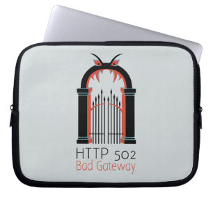 Funda Para Portátil Entrada del malo del HTTP 502