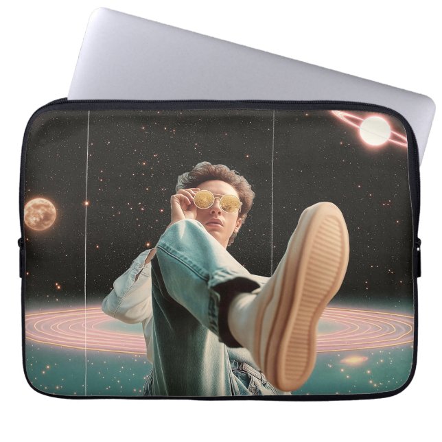 Funda Para Portátil Entrando en Otra Órbita (Frente)