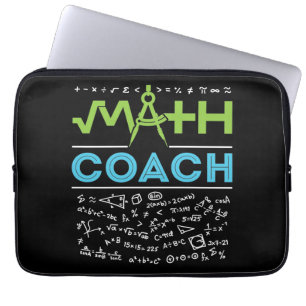 Funda Para Portátil Entrenador de Matemáticas Coach de Matemáticas