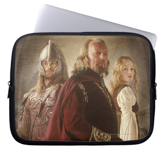 Funda Para Portátil Eowyn y Theoden (Frente)