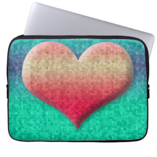 Funda Para Portátil Epic Neon New Wave Retro Heart