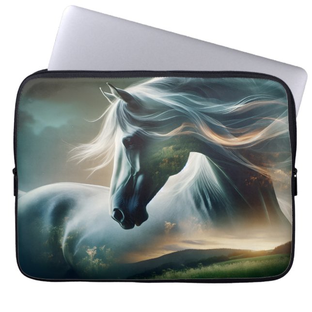 Funda Para Portátil Equine Majesty (Frente)
