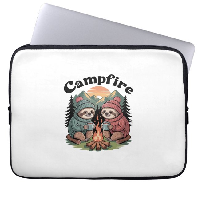 Funda Para Portátil Equipo de acampada eslovaco Acampada oficial (Frente)