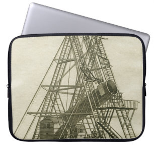 FUNDA PARA PORTÁTIL EQUIPO DE CIENCIA ANTIGUA DEL SIGLO XVIII