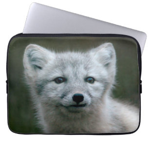 Funda Para Portátil Equipo del Fox ártico de las imágenes el   de