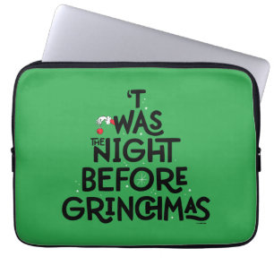 Funda Para Portátil Era la Noche Antes de Grinchmas