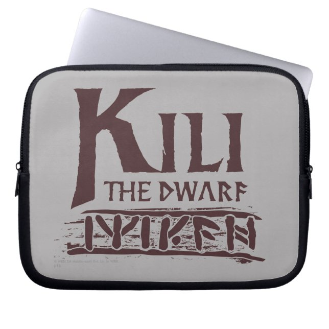 Funda Para Portátil Erebor - Nombre Kili (Frente)