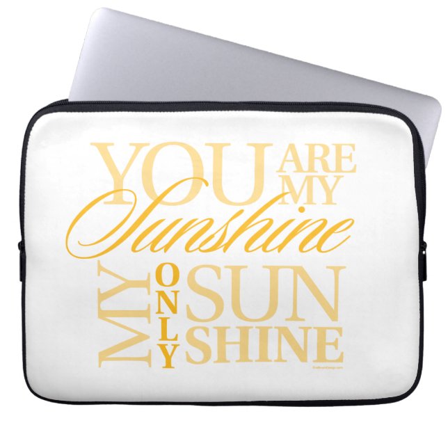 Funda Para Portátil Eres Mi Sol. (Frente)