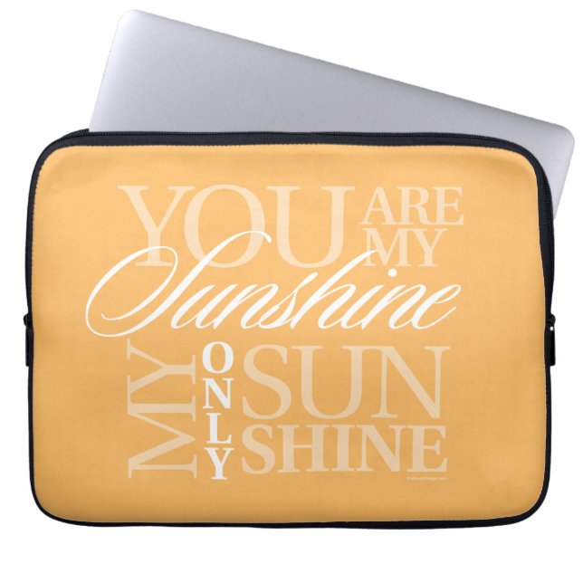 Funda Para Portátil Eres Mi Sol. (Frente)