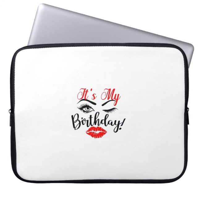 Funda Para Portátil ¡Es mi cumpleaños! (Frente)