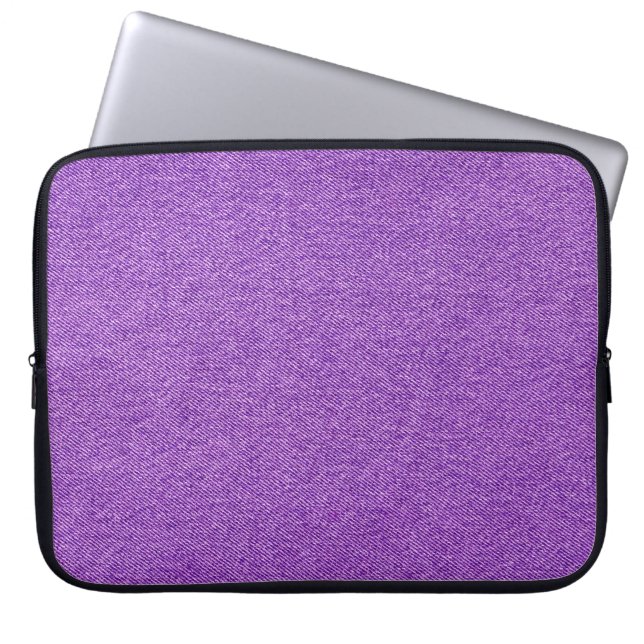 Funda Para Portátil Esa Mirada de Mezclilla (Frente)