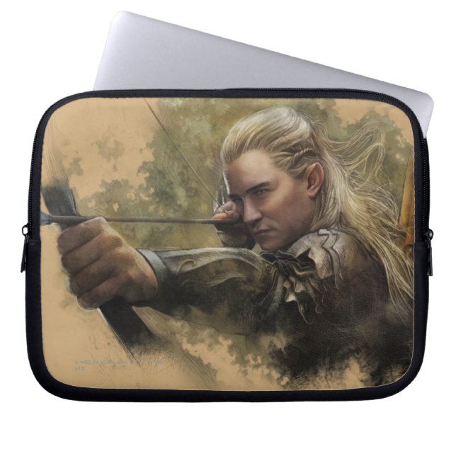 Funda Para Portátil Esbozo LEGOLAS GREENLEAF™ (Frente)