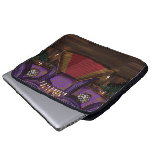 Funda Para Portátil Escalera de la Mansión Crepústica