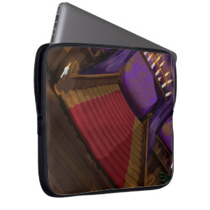 Funda Para Portátil Escalera de Mansión Espeluznante