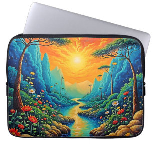 Funda Para Portátil Escape al diseño de arte natural