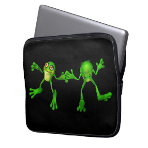 Funda Para Portátil Escarcha verde suave