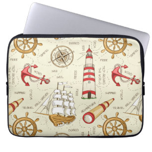 Funda Para Portátil Escena del océano