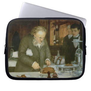 Funda Para Portátil Escena en el restaurante d'Argent del viaje del La