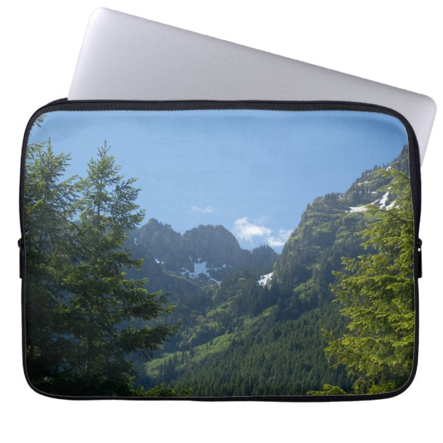 Funda Para Portátil Escena olímpica de montaña (Frente)