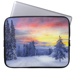 Funda Para Portátil Escenario de invierno