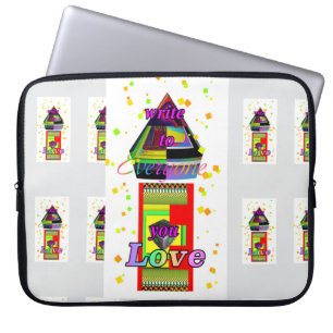 Funda Para Portátil Escribe a todos los que amas