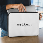 Funda Para Portátil Escritor<br><div class="desc">Cubierta para portátiles de Writer</div>