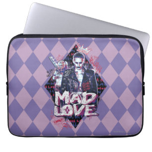 Funda Para Portátil Escuadrón suicida Amor Loco
