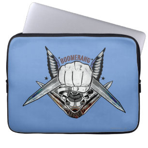 Funda Para Portátil Escuadrón suicida   Boomerang Fist Tattoo Art