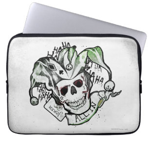 Funda Para Portátil Escuadrón suicida   Broker Skull "All In" Tattoo A