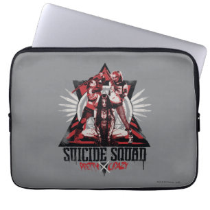 Funda Para Portátil Escuadrón suicida   Chicas del Escuadrón Loco Boni