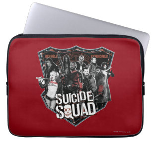 Funda Para Portátil Escuadrón suicida Foto de placa de grupo