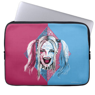 Funda Para Portátil Escuadrón suicida Harley Laugh